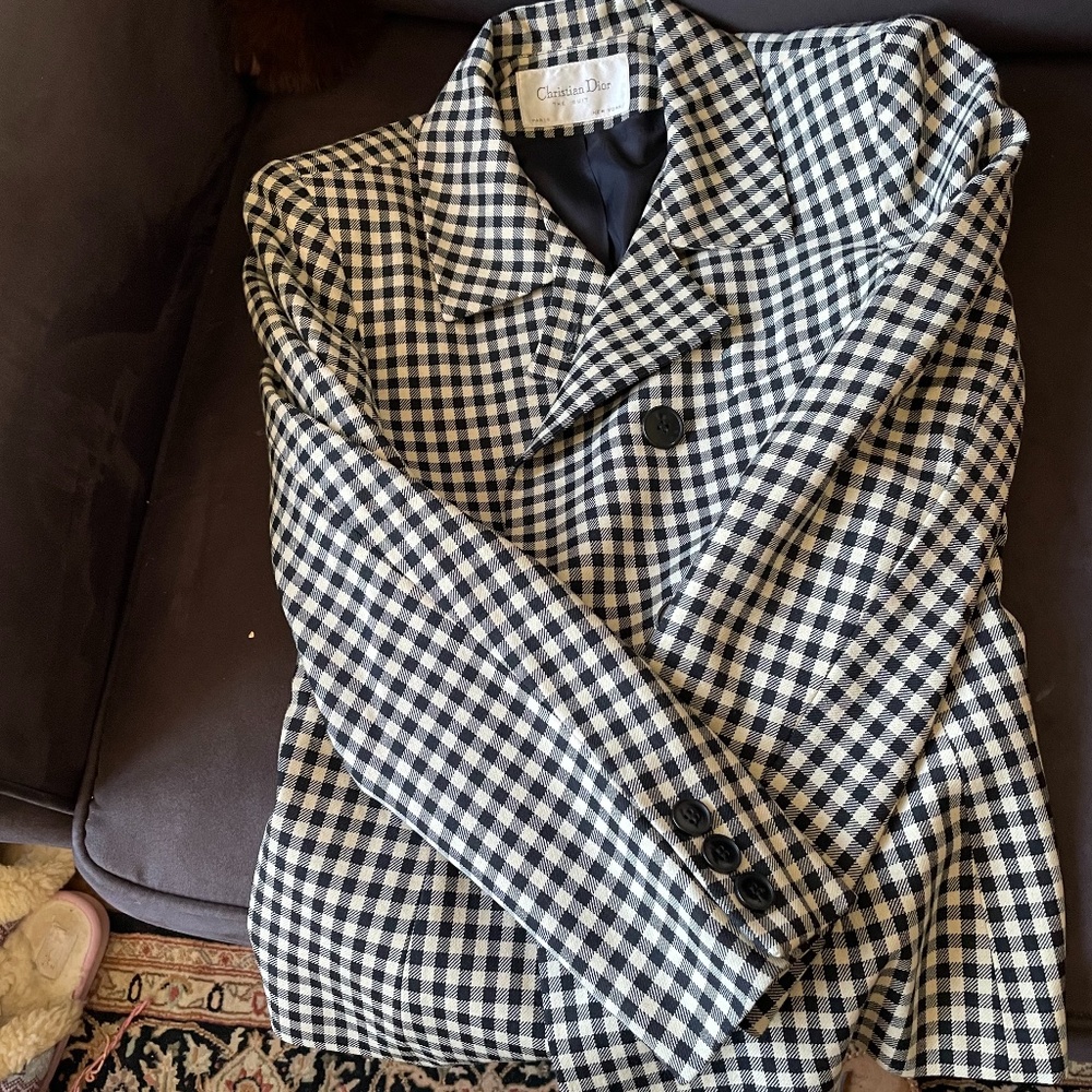 COPY - Christian Dior double breasted blazer